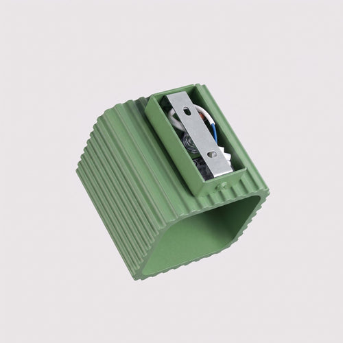 Sollux Lighting Wandlamp RIFF saliegroen G9 - 10x12x10cm