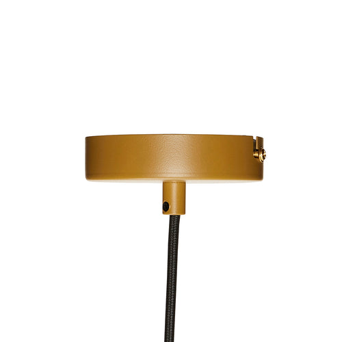 Hübsch hanger Coney - aluminium/ijzer - ø40xh42cm - vtwonen shop