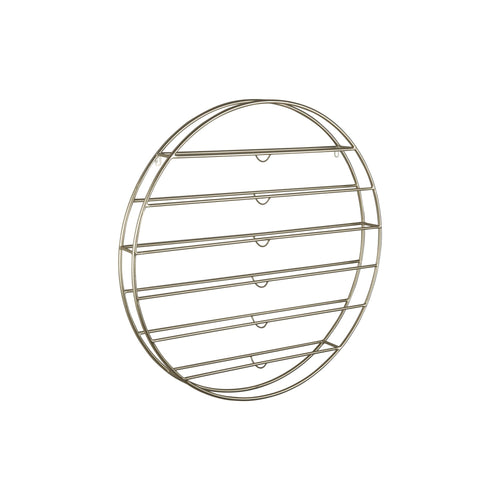 Present Time wijnrek Redondo - goud - 80x9x80cm - vtwonen shop