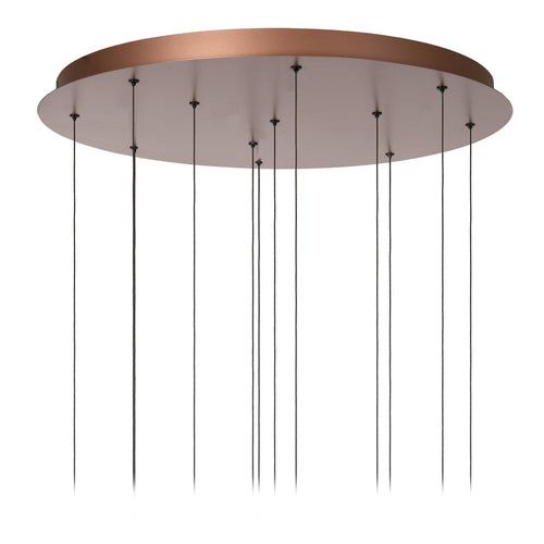 Lucide hanglamp JASMINE - Geïntegreerde LED - Koper