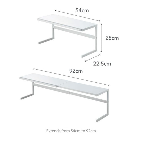 Yamazaki Keukenrek Uitschuifbaar - Tower - Wit - vtwonen shop