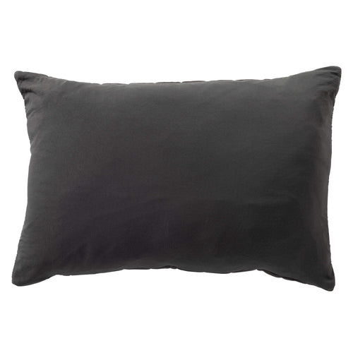 REZA - Sierkussen 40x60 cm - Charcoal Gray - antraciet