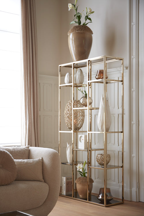 Light & Living vaas SANGKU - Ø39.5x60cm - bruin