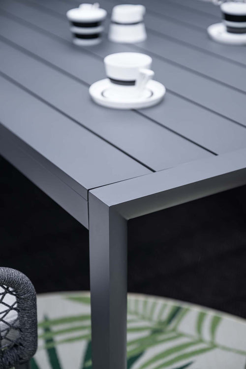 Gosford dining tafel - 220x100 cm - carbon black