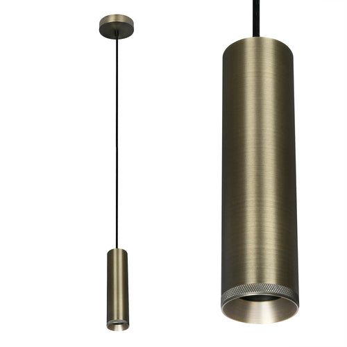 Artdelight hanglamp Milano - 1 lichts - 6.6  x 150   cm - brons - vtwonen shop