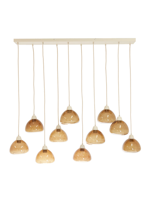 Light & Living hanglamp BISHO - 120x19x14cm - bruin - vtwonen shop