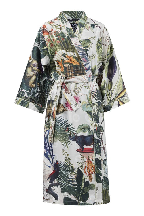 MOOOI kimono Menagerie Kimono - M/L cm - ivoor - vtwonen shop