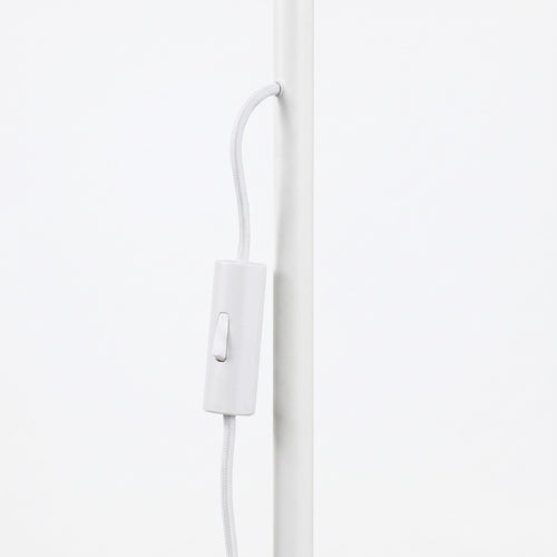 Sollux Lighting Vloerlamp KARBON 1 wit - 30x30x160cm