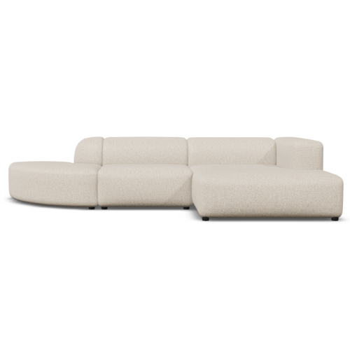 4x6 sofa - modulaire bank X6 prijsset K rechts - beige melange - 315cm - vtwonen shop