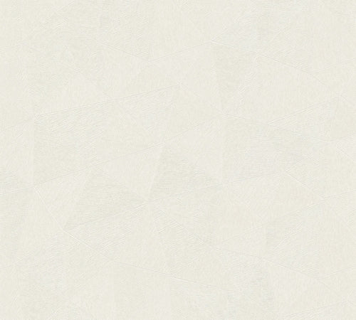 Livingwalls behang grafisch motief wit - 53 cm x 10.05 m - AS-391292 - vtwonen shop