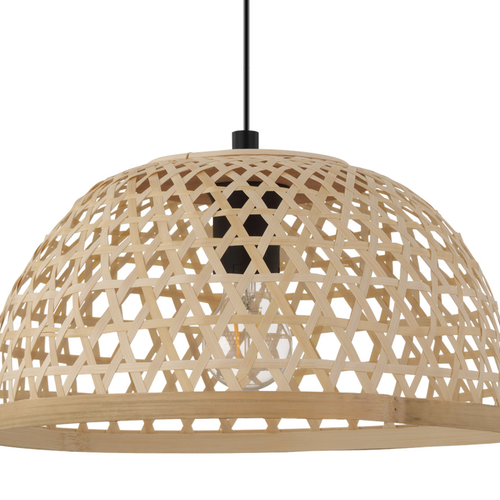 EGLO hanglamp Claverdon - 1 lichts - ø37 cm - e27 - zwart - vtwonen shop