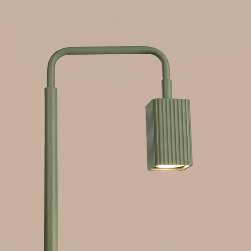 Sollux Lighting Vloerlamp RAYO 1 olijfgroen - 30x30x160cm