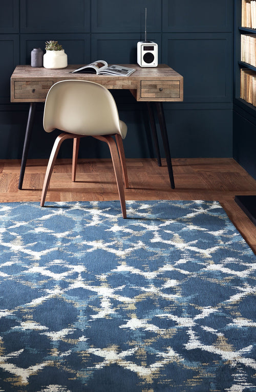 Belavita vloerkleed 8750 Indigo - Blauw - 170 x 240 cm