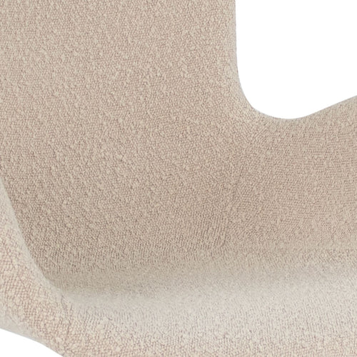 Kick draaistoel Novi - Bouclé - Beige - vtwonen shop