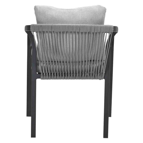 Garden Impressions lounge dining stoel Tarera donker grijs - vtwonen shop