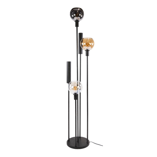 Giga Living Vloerlamp Sfera Tricolore - Zwart Metaal - Ø40x175cm