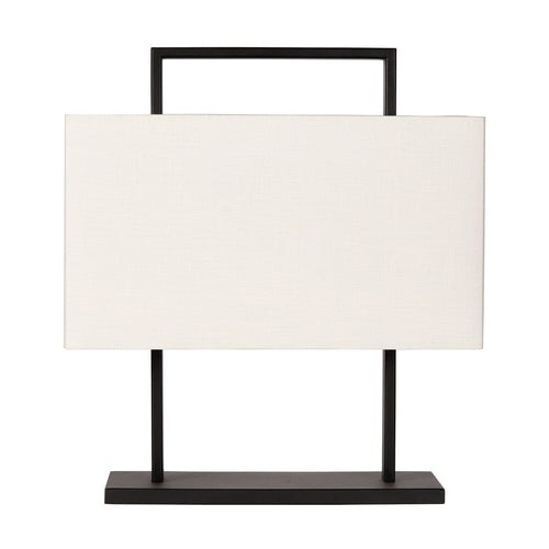 Atmooz tafellamp Bhilai - zwart - 45 x 17 x H 50 cm - E27