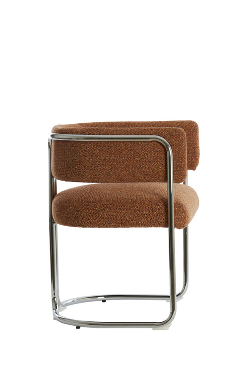 Light & Living eetkamerstoel ADANTE - 56x52x72cm - bruin - vtwonen shop