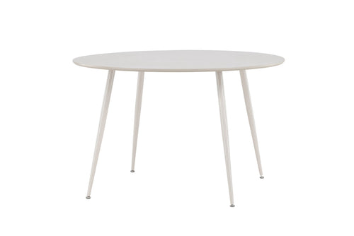 Rebellenclub Eetkamertafel Vemb - ø120 cm - Beige - vtwonen shop