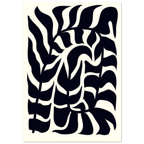 Artfulprints  Matisse – Seafoam abstraction   poster A4 21x29.7 cm - vtwonen shop