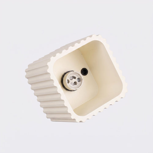 Sollux Lighting Plafondlamp RIFF 1 beige GU10 - 10x10x10cm