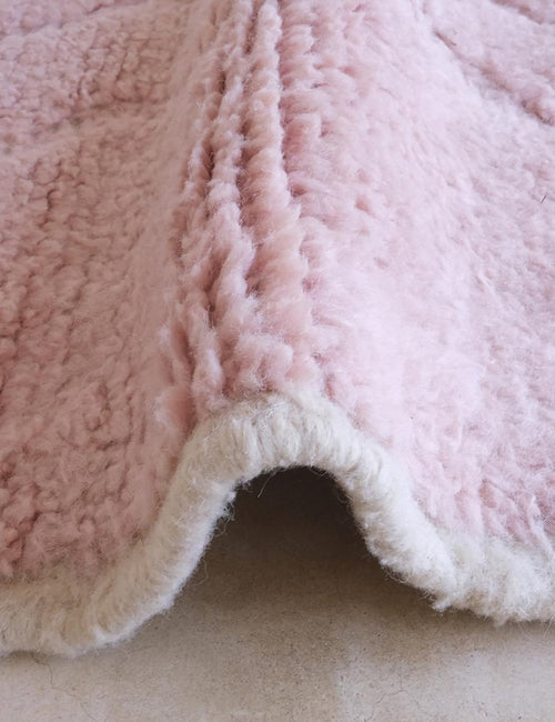 AFK Living vloerkleed Berber - handgemaakt - Wol - 140 cm x 200 cm