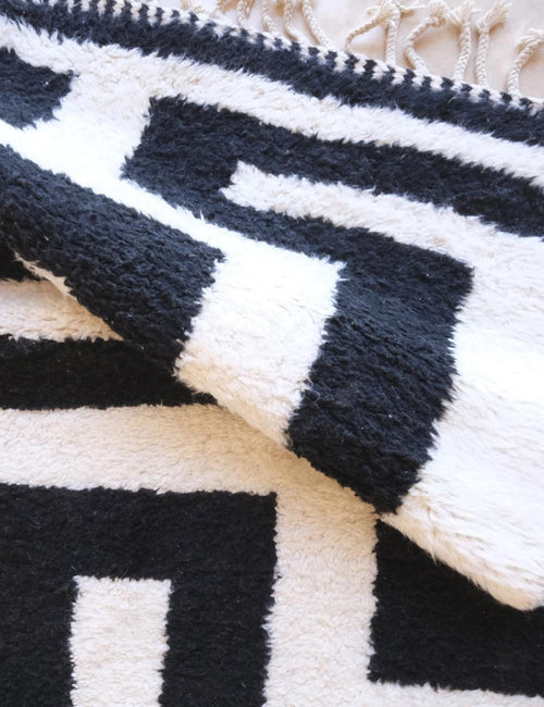 AFK Living vloerkleed Berber - handgemaakt - Wol - 242 x 347 cm