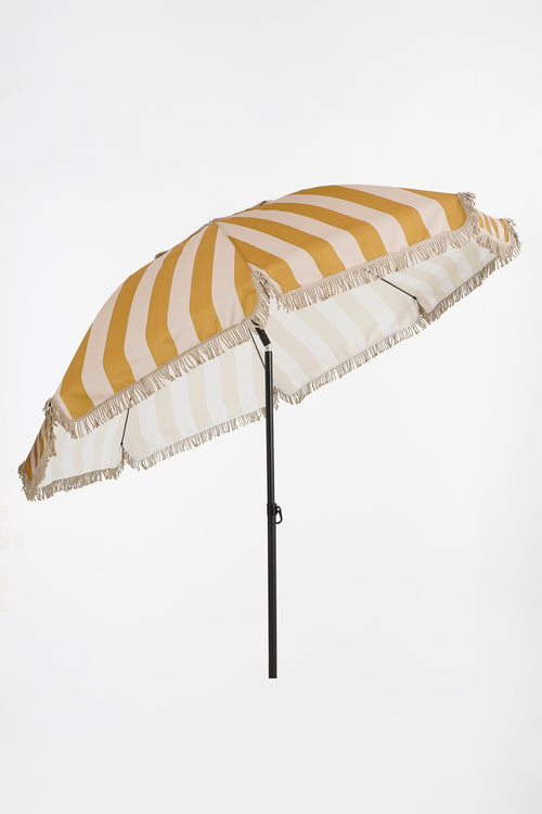 In The Mood Collection Osborn Parasol - H238 x Ø220 cm - Bruin - vtwonen shop
