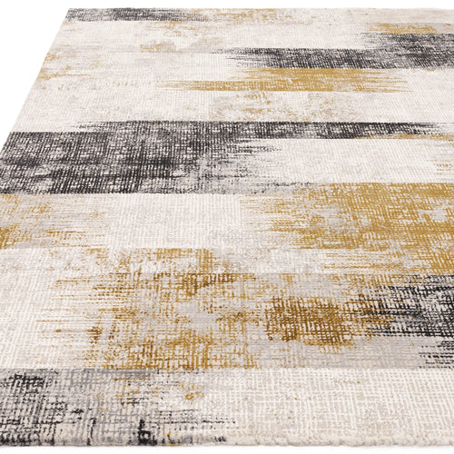 Vloerkleed Easy Living Kuza Lines Gold Rug 200x290 cm - vtwonen shop