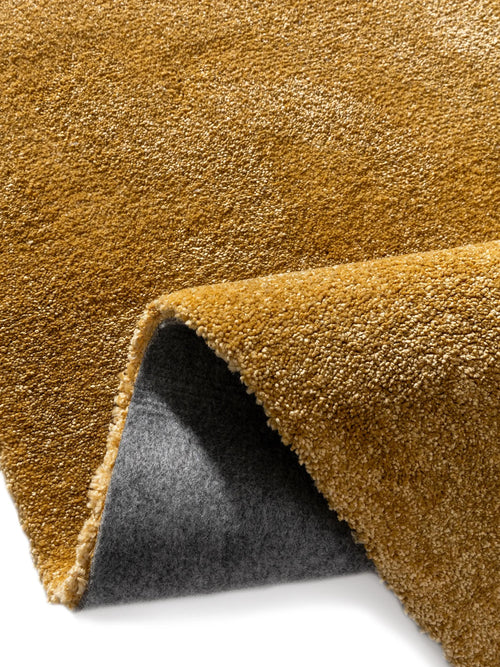 benuta wasbaar shaggy vloerkleed Melvin - geel - 140x200 cm