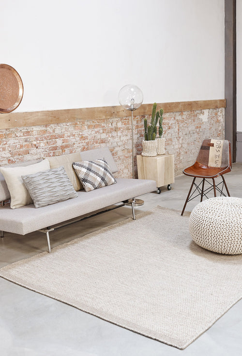 Laagpolig vloerkleed Matta Scandi Grey White 200x300 cm