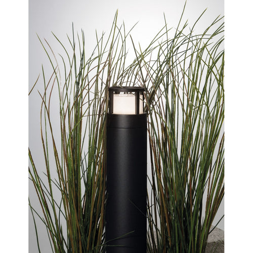 Merano Argentia Buitenpaal Zwart Aluminium, LED 6W 420Lm 3000K IP54