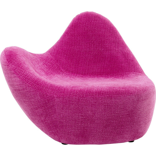 Kare Design Fauteuil Glow Wave paars