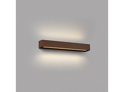 Faro DORO-28 - Geïntegreerde LED Up Down Lighter Outdoor Wandlamp Bruin, 3000K, IP65