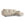 LaMiaSofa hoekbank rechts Genova - chenille stof - wit - 242x162x86