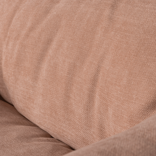 WOOOD draaifauteuil Baggy - Geweven Chenille - Oudroze - 81x104x84 - vtwonen shop