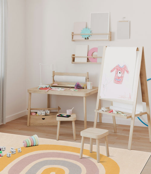 AFK Living vloerkleed Regenboog - voor kinderen - veelkleurig - 80 x 150 cm - vtwonen shop