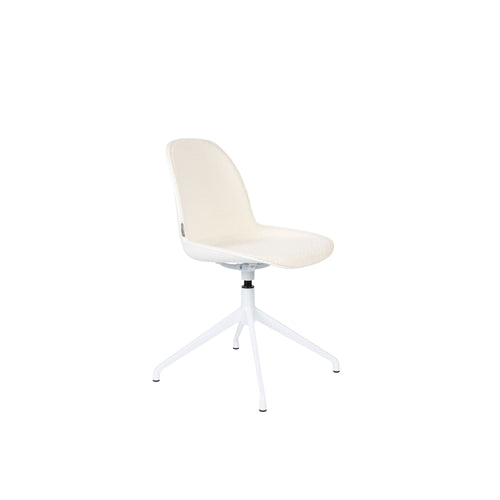 Zuiver Albert Kuip Swivel Eetkamerstoelen Wit - Set van 2 - vtwonen shop