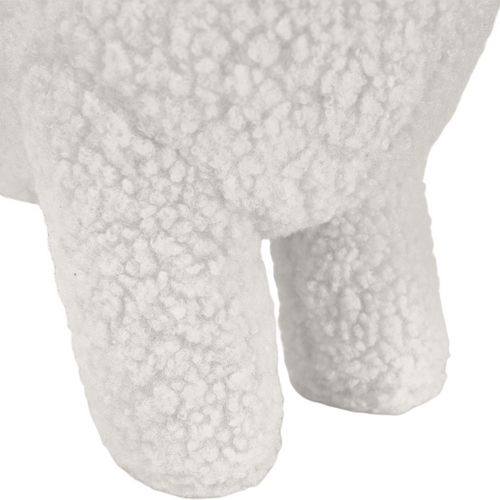 Pintado & Lacado knuffeldier Schaap - wit - 49 cm