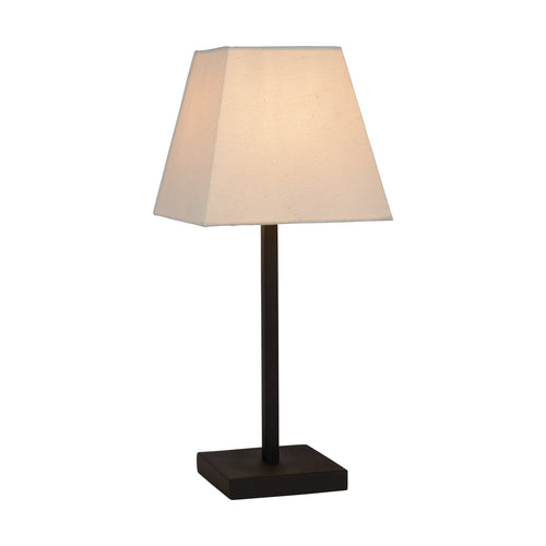 Atmooz tafellamp Buranella - wit - Ø 20 x H 47 cm - E27