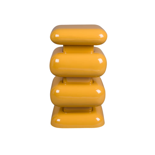 Dutchbone Stubby Bijzettafel Okergeel - vtwonen shop