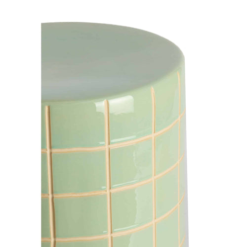 Light & Living bijzettafel Maucho - groen - Ø42cm - vtwonen shop