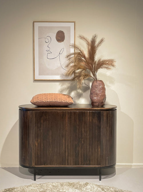 Livingfurn dressoir Noor Walnut - 115cm - mangohout