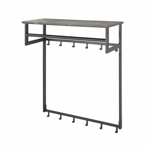 Ylumen Kapstok Tenaro - B 80 cm H 90 cm  -Marmer Zwart