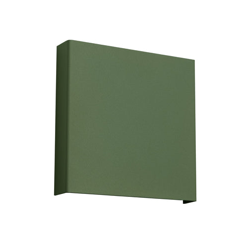 Sollux Lighting Wandlamp VANTA olijfgroen - 15x2,4x15cm