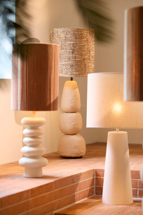 Light & Living lampenkap OSIRE - Ø40x30 cm - grijs - vtwonen shop