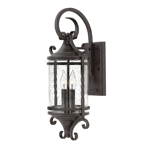 Casa Hinkley Outdoor 2-lichts Wandlantaarn Olde Zwart IP44