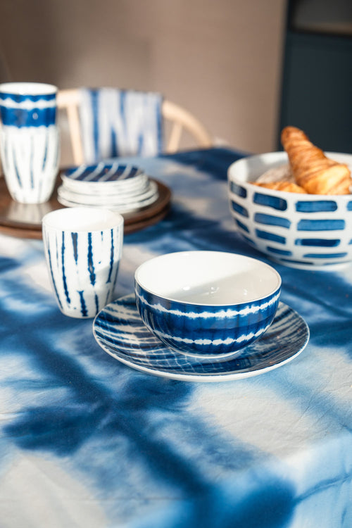 vtwonen - Tie-Dye Kommen - Serviesset van 4 - 15cm - vtwonen shop