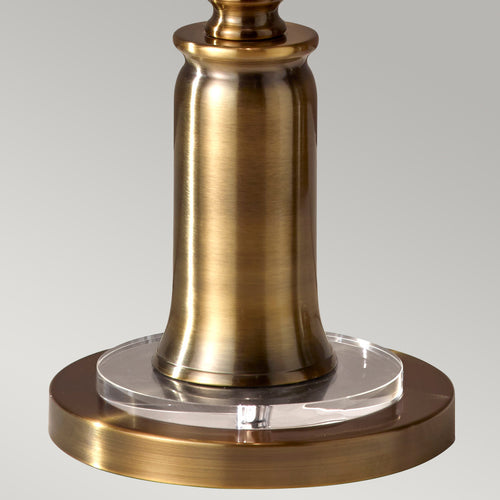 Elstead Stateroom - 2 Lichts Vloerlamp Messing, E27