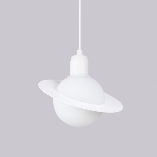 Sollux Lighting Hanglamp HYPERION 1 wit - 20x20x125cm